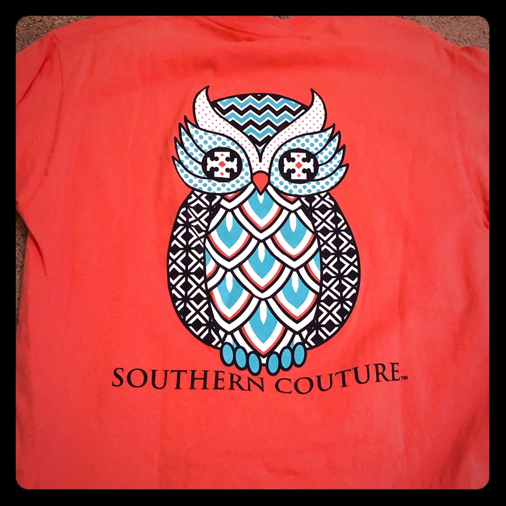 Southern Couture Owl Shirt